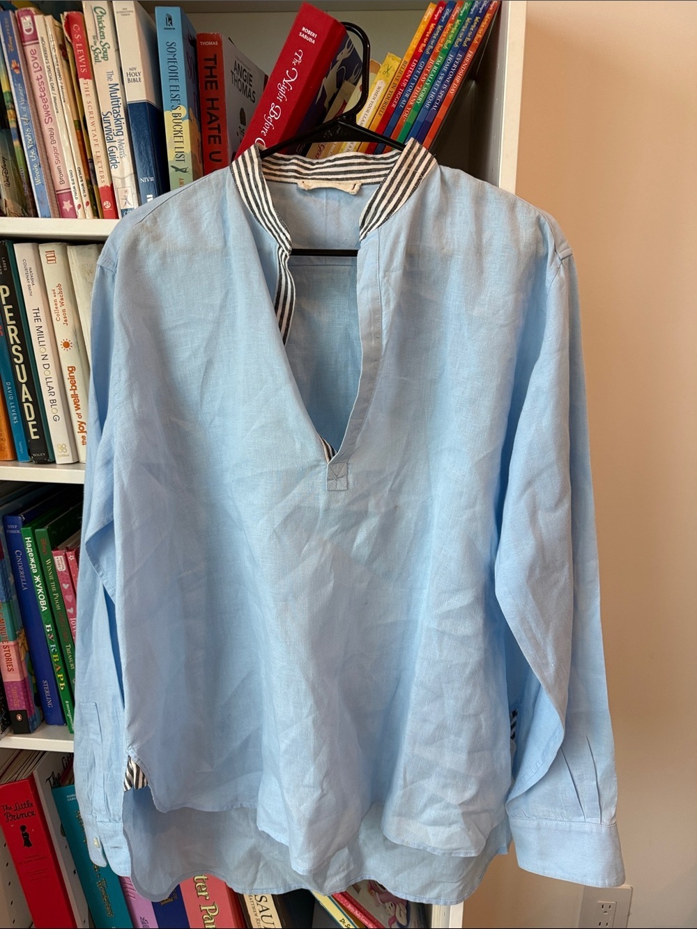 Thesalting classic linen tunic